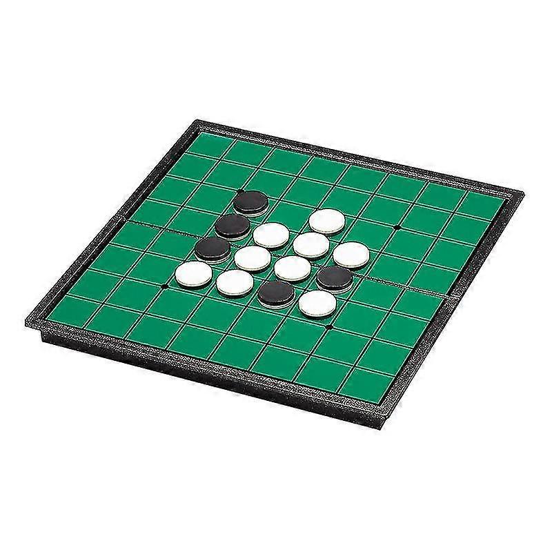 Magnetisk bærbar foldning Reversi Othello Board Skak Standard Pædagogisk Hjem Forældre-børn Familie Spil Othello, Othello Spil