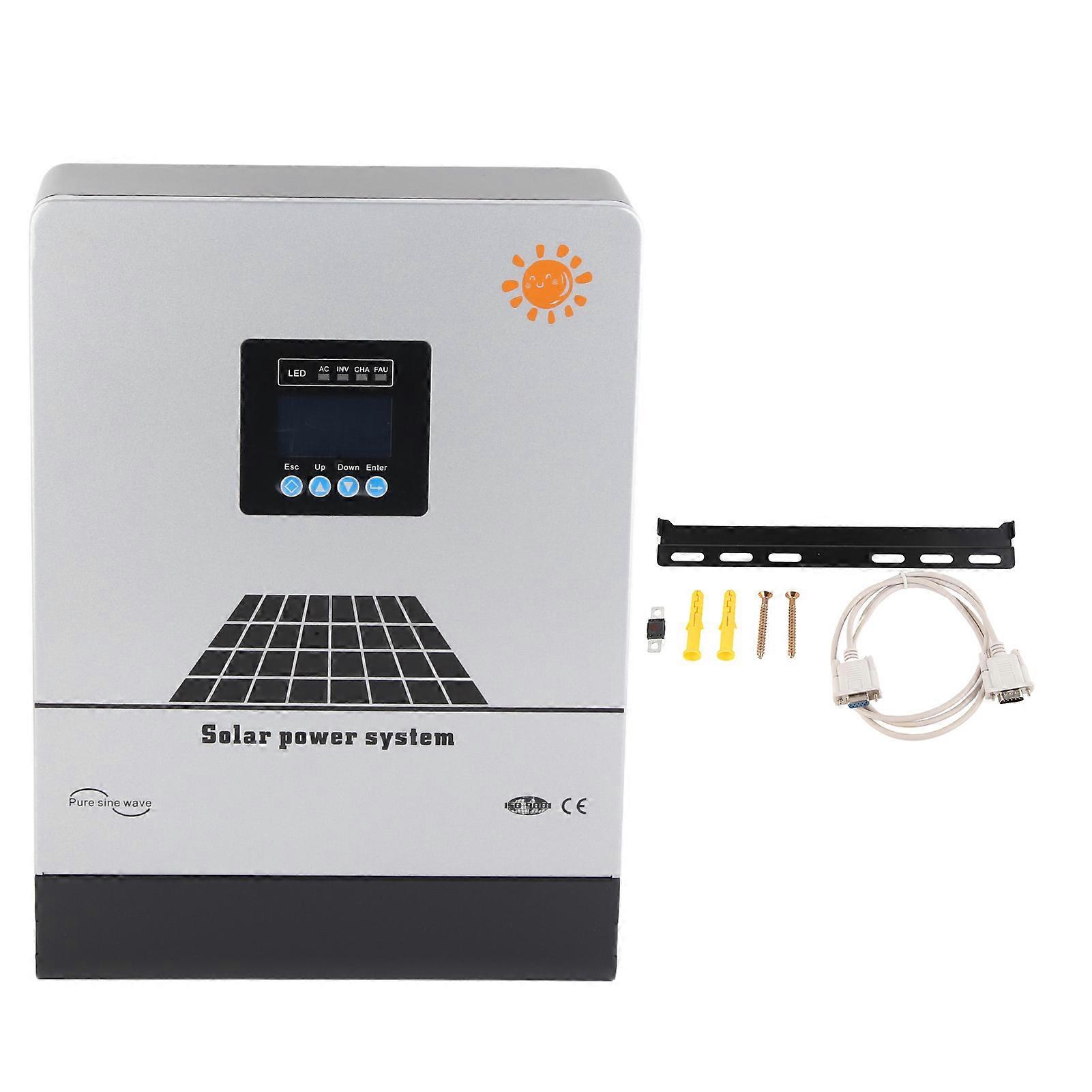 5kw Solar Inverter Pure Sine Wave Inverter Dc48v Mppt80a To Ac220v 50hz Built In Mppt Controller Solar Power System Accessory