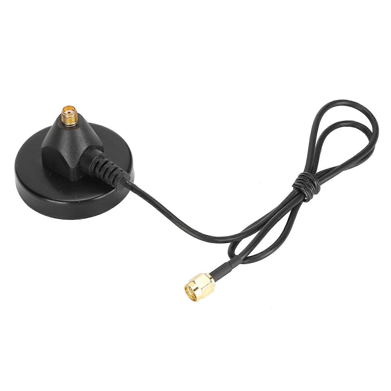 9db 45mm Abs Ferrite Sleeve Enhance Signal Antenna Extension Base With Magnetic Bottom