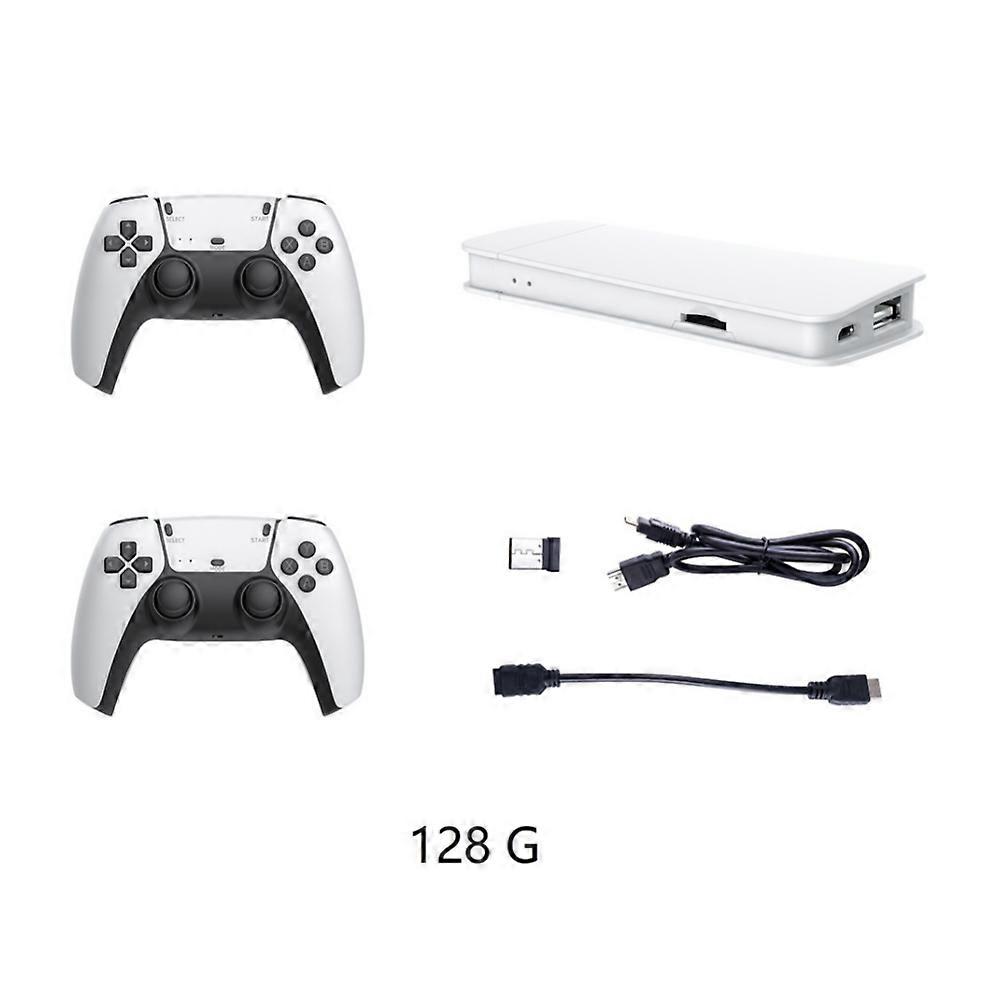 M15 Retro Game Console 128GB 30000+gaming Handheld Game Console Wireless Game Version with Built-in 20+emulator Game Stick 4K