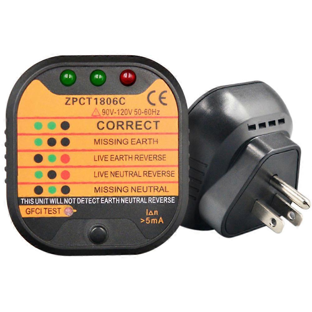 Outlet Tester Socket Automatic Electric Circuit Detector Wire Finder Tool