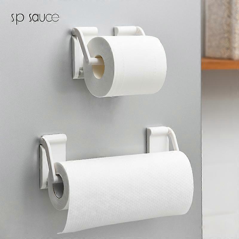 Magnetic Storage Rack Kitchen Towel Rack Without Punching