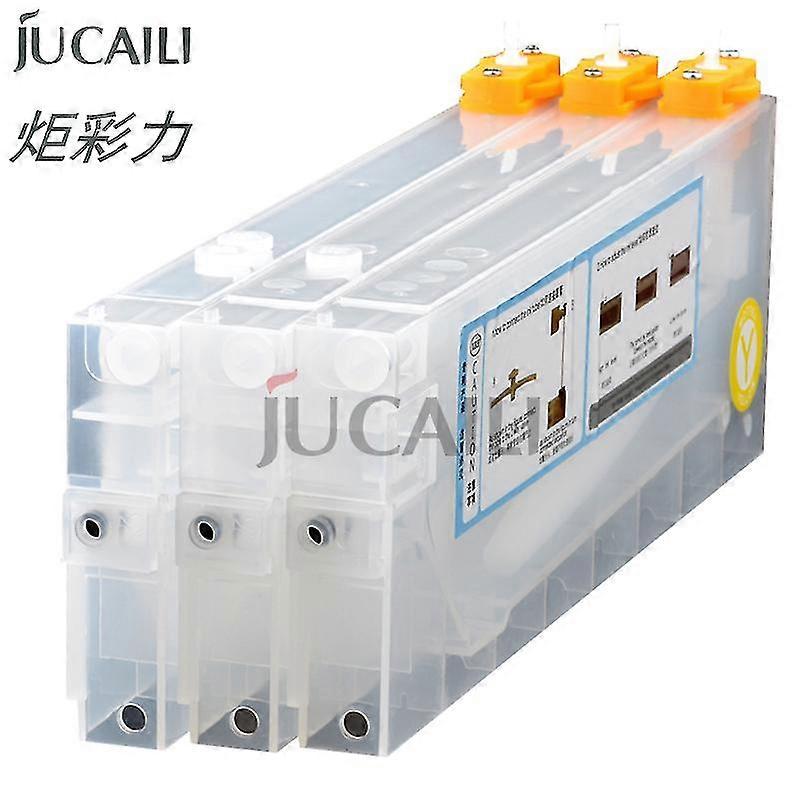 unique JCL 220ml Bulk Refill Ink Cartridge Empty for Mimaki Roland Mutoh Eco Solvent Printer Ink Supply System