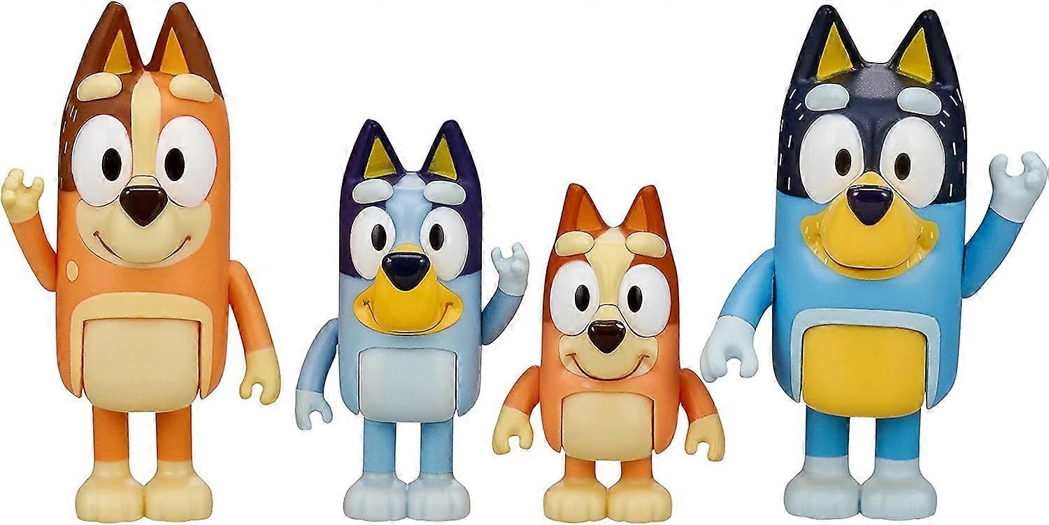 y Friends 4 Pack de Figuras Articuladas de 2.5-3"