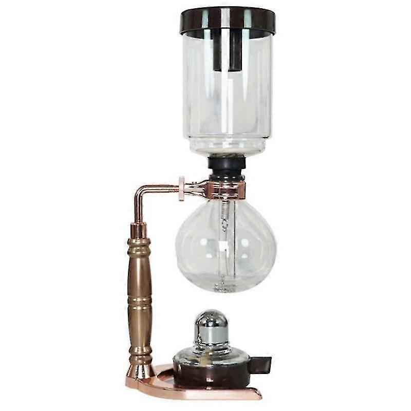 japanese style siphon   maker tea   machine filter 3 s rose gold|  pots