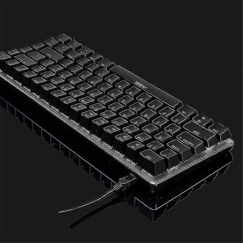 ajazz 82 keys laptop computer gaming mechanical keyboard (black shaft)