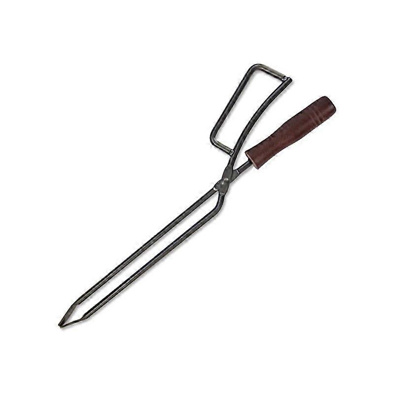 2025, מלקחיים עצי הסקה, 40 ס"מ חובה כבדה מלקחיים לקמין קמין סכו"ם קמין מלקחיים נגד קשקשים תנור חימום ארוך למדורות Firepl