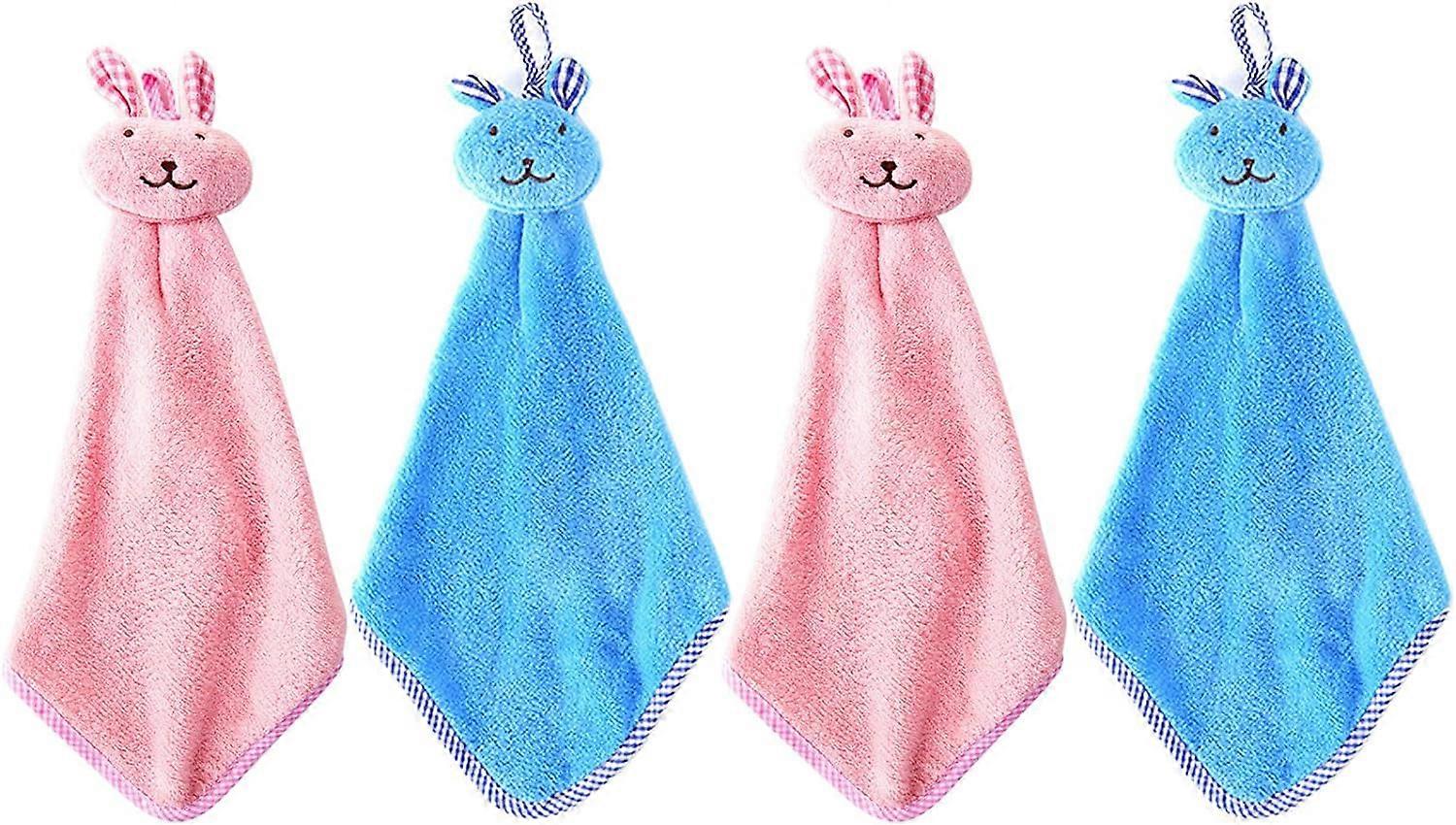 مناشف معلقة للمطبخ ، منشفة مخملية مرجانية ، مناشف يد لطيفة للأطفال ، مناشف يد قابلة للغسل ، صديقة للبيئة