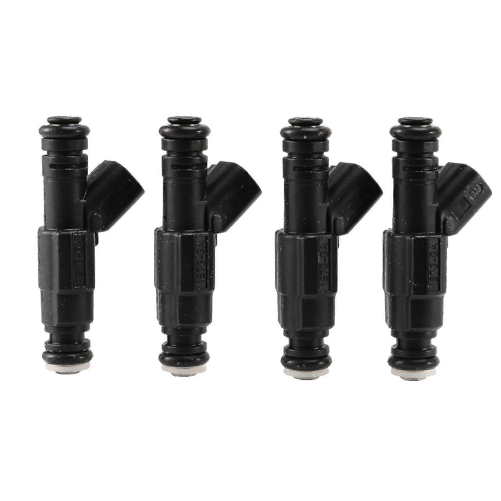 Black/Light Set Of Fuel Injectors 0280 For Ford Focus Fiesta Mondeo Mazda Volvo-Good Size 4
