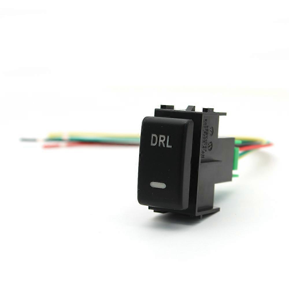 1PC Orange Led Push car switchButton with Wiring Connector for Nissan Navara NP300 X-Trail Pathfinder 3Amp/12V