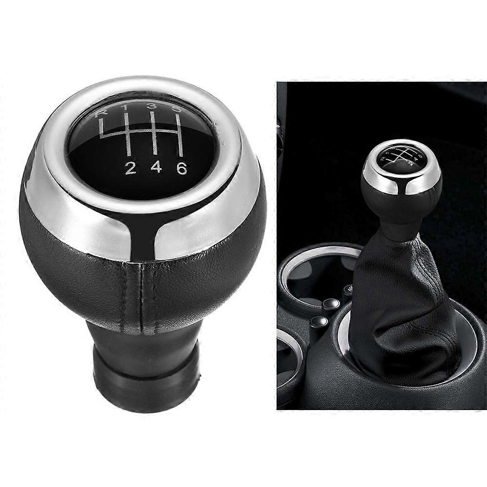 5 6 Speed Car Gear Shift Knob MT Lever Shifter Knob head For Mini cooper R55 R56 R57 R58 R59 R60 R61 F54 F55 F56 F57 Auto Parts-5 Speed
