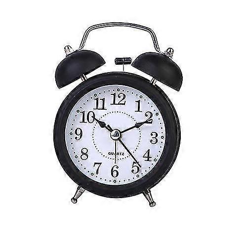 Alarm Clock Analog Clocks Quartz Classic Double Bell Alarm Clock Night For Kids
