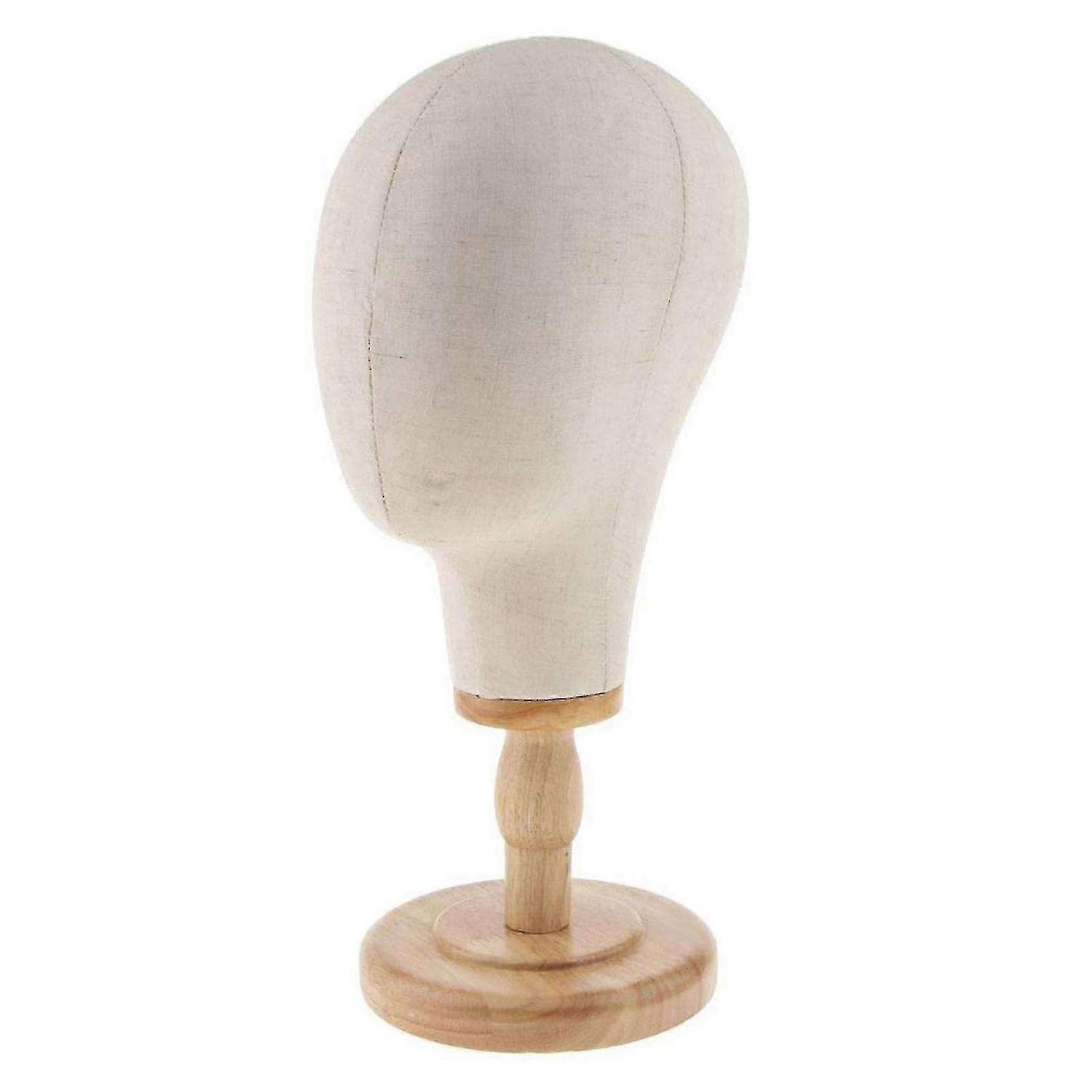 convenient 22 Wig Head Canvas Block For Head Mannequin Wig Display Styling Head