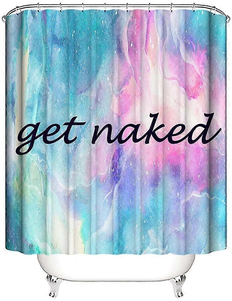 Starry Sky Gradient Tema Badrum DuschDraperi För Badrum