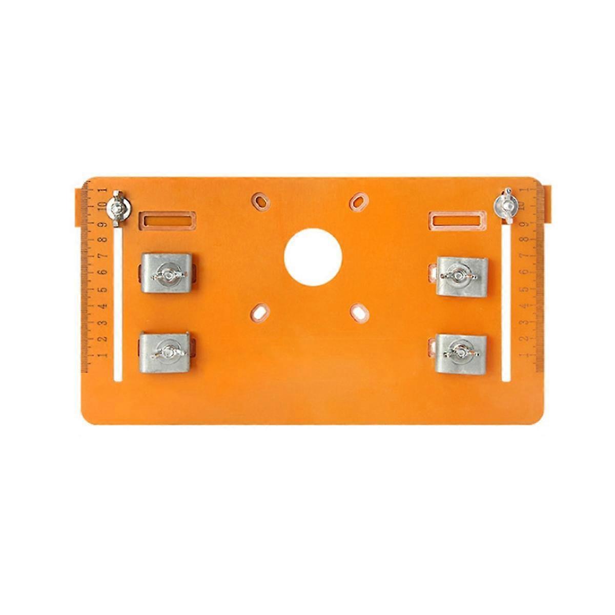 Circular Saw Guide Rail Bottom Plate Adjustable Cutting Machine Bakelite Guide Plate Saw Base Woodw
