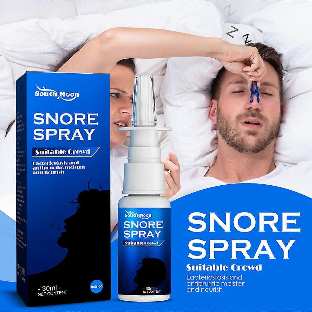 Portable Snoring Nasal Spray Professional Anti-Snoring Solution for Women Men