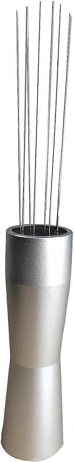 Espresso Tamper Coffee Stirrer WDT Tool, Needle Type Distributor(Silver),2024 Ping