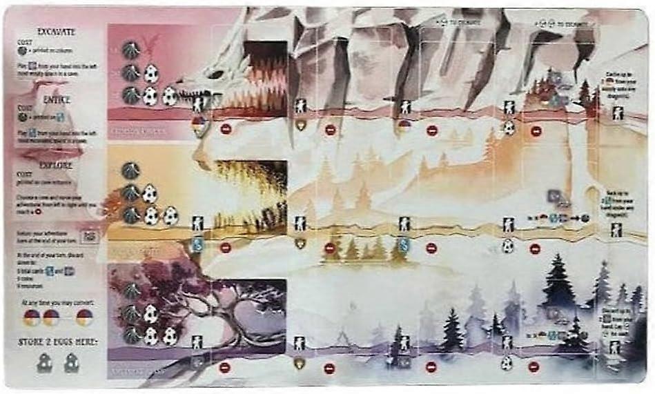 Playmat Wyrmspan Brettspiel
