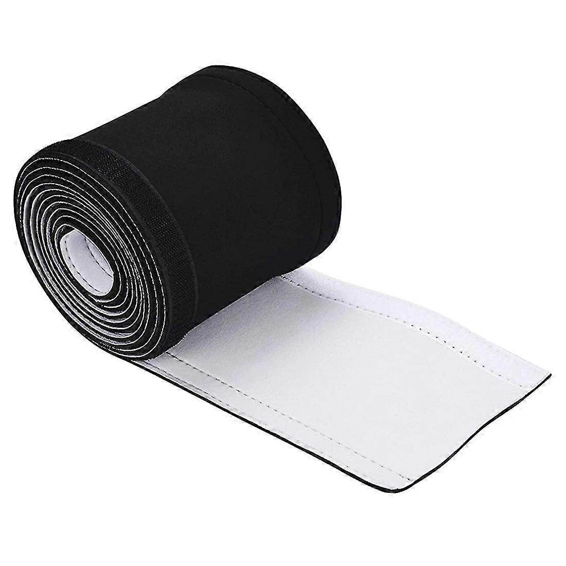 Neoprene Troll Sleeve, Trolling Motor Wires/ Sleeve - Black/white (1pack),60 Inch