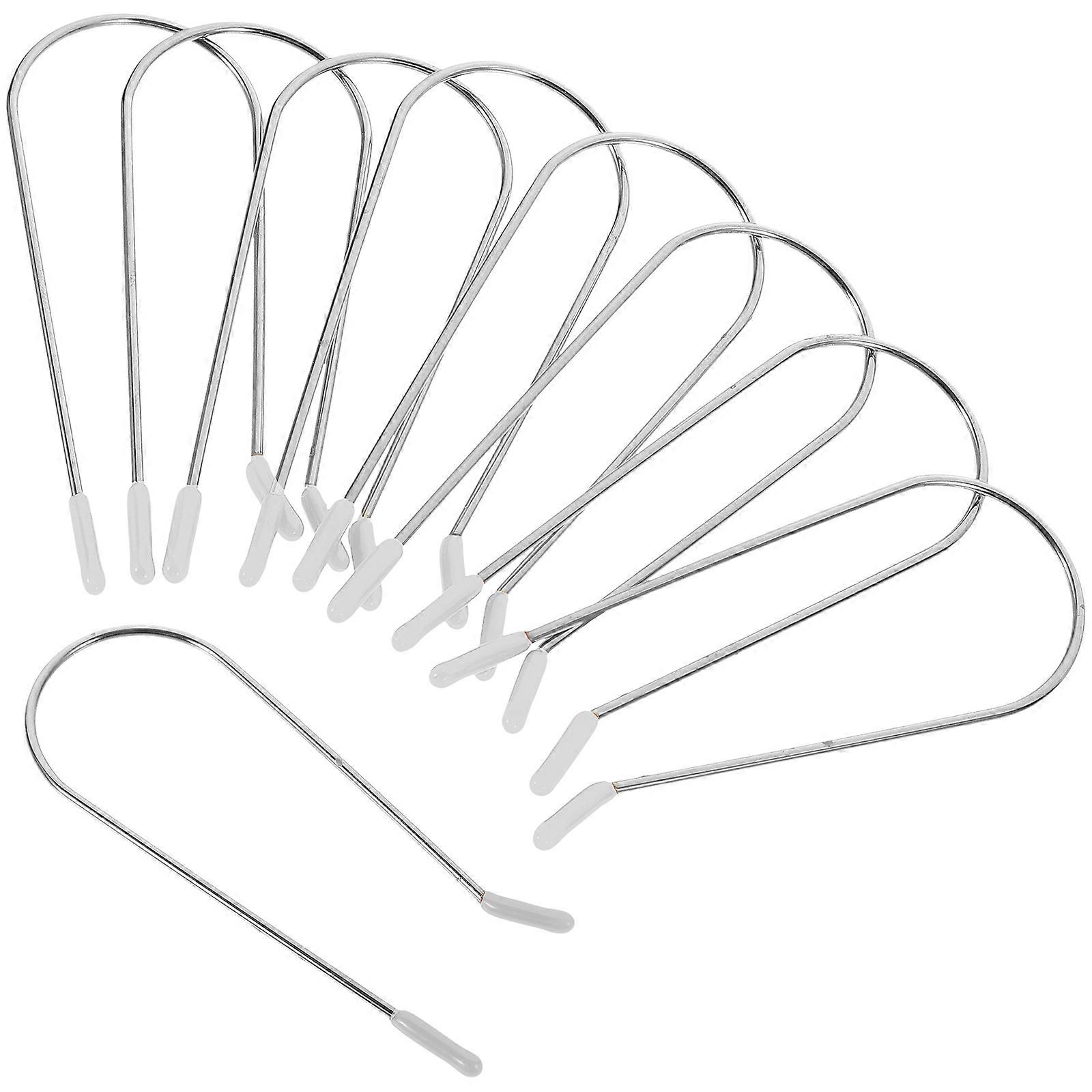 16pcs Hot Curler Clips Stainless Steel Hot Rollers Curlers Replacement Rollers Securing Pin