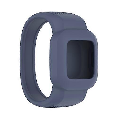 For Garmin Vivofit JR3 No Buckle Silicone Pure Color Watch Band