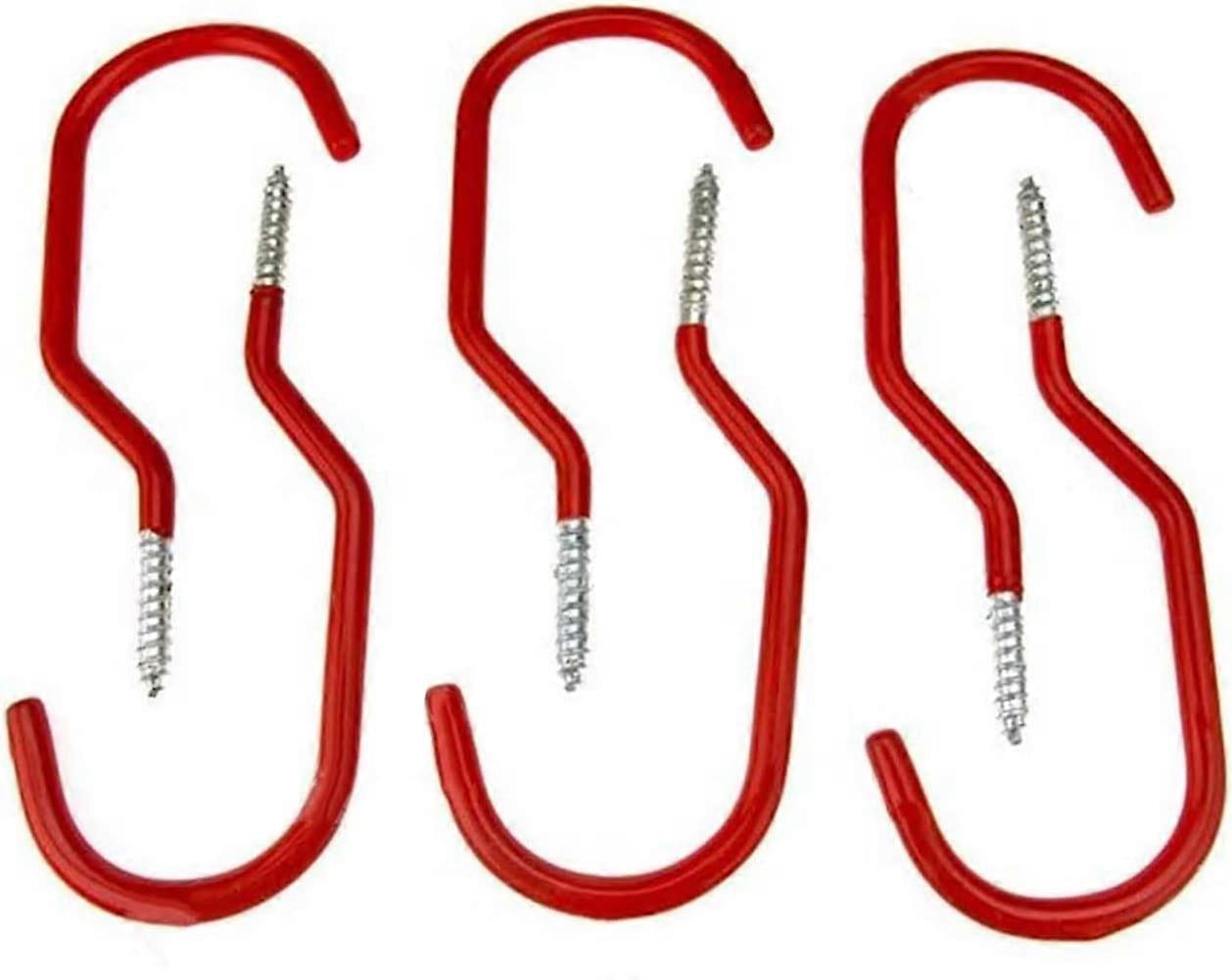 6pcs Bike Storage Hook Set| Heavy Duty Storage Hooks| Utility Hooks | Ladder Hanging Hooks | Bike Cycle Brackets| Garage