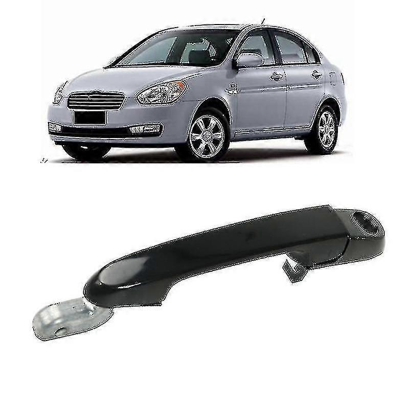Car Front Left Exterior Door Handle Compatible With Hyundai Accent 2006-2011