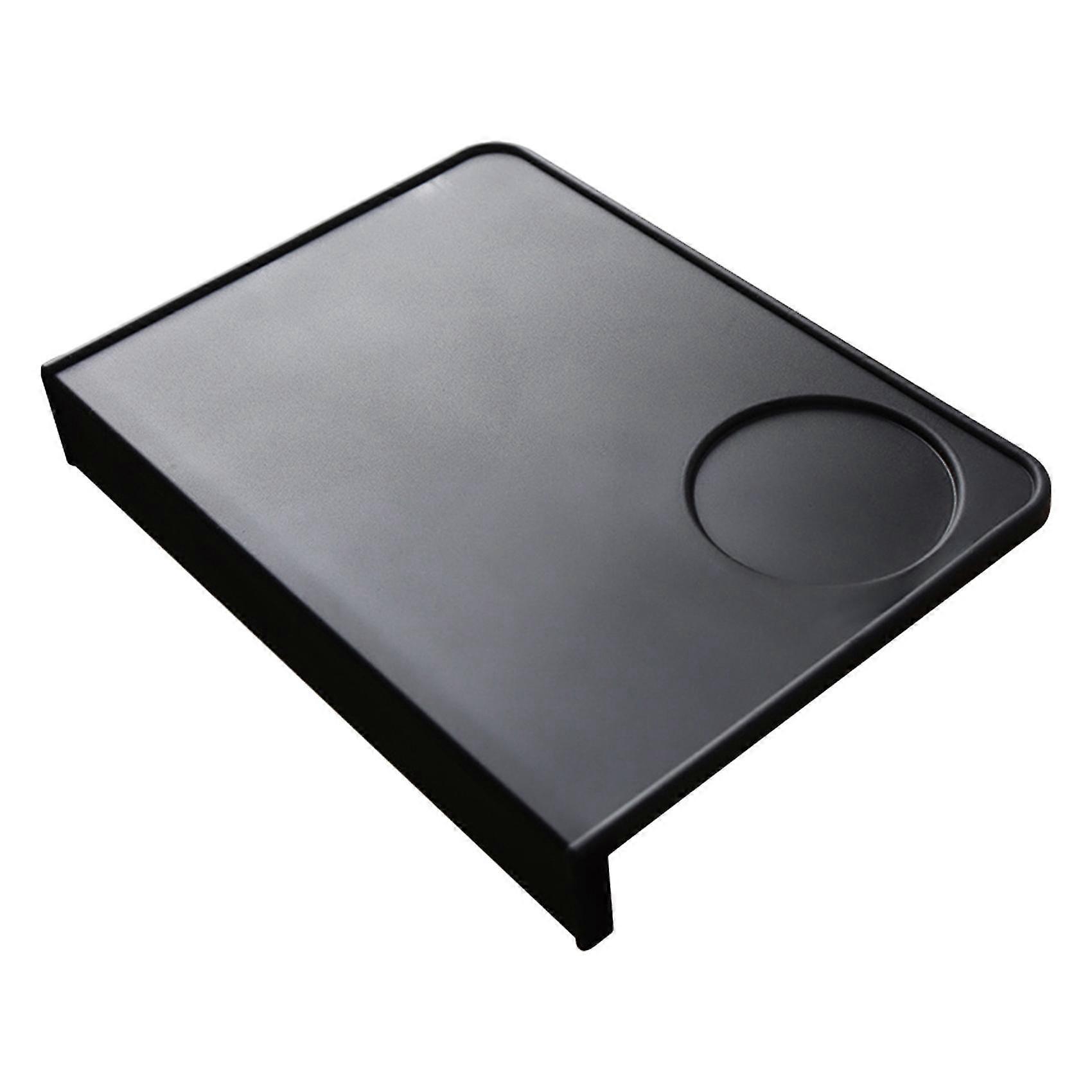 القهوة العبث حصيرة تدك بقية حامل المضادة للانزلاق الزاوية حافة الوسادة حماية سطح العمل الخاص بك أسود