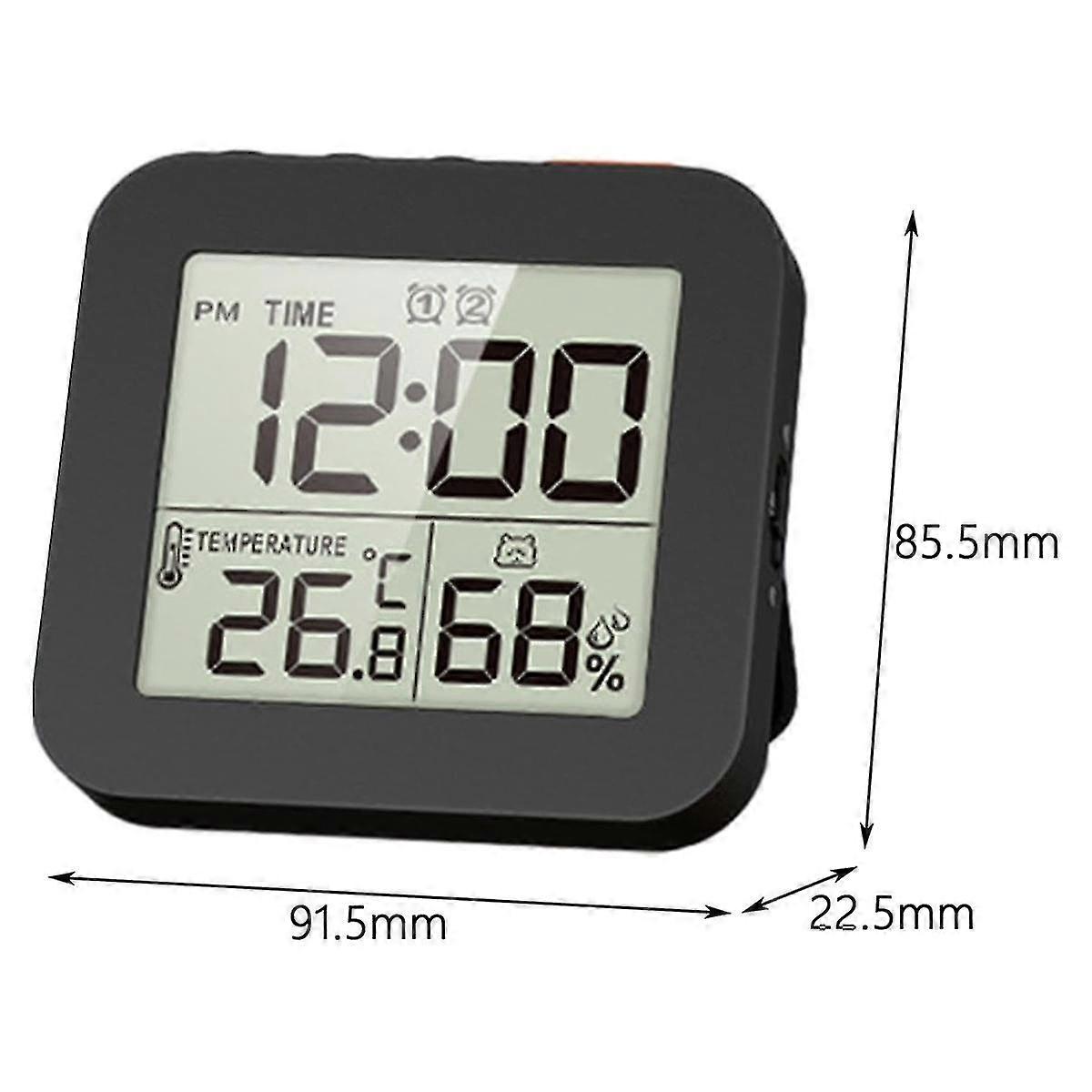 Kitchen Timer for Cooking with Count Up Countdown, Digital Timer Battery Powered with Display, for Kids Black