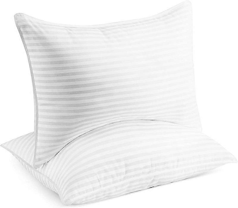 Bed Pillows for Sleeping - Set of 1 - Cooling, Pillow for Back, Stomach or Side Sleepers