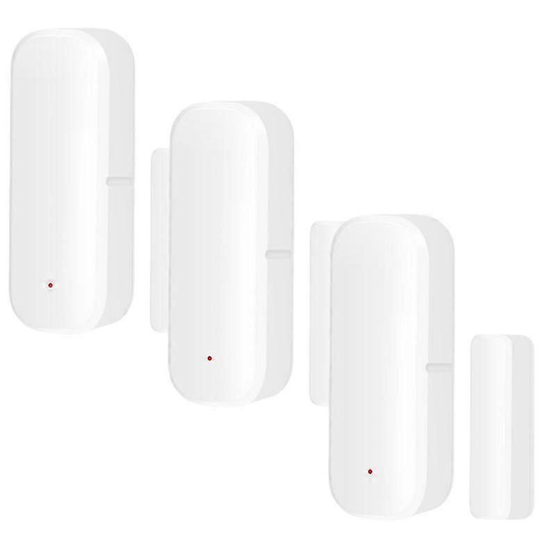 3x Tuya Smart WiFi Door Sensor Window Sensor Door Magnetic Alarm Detector c