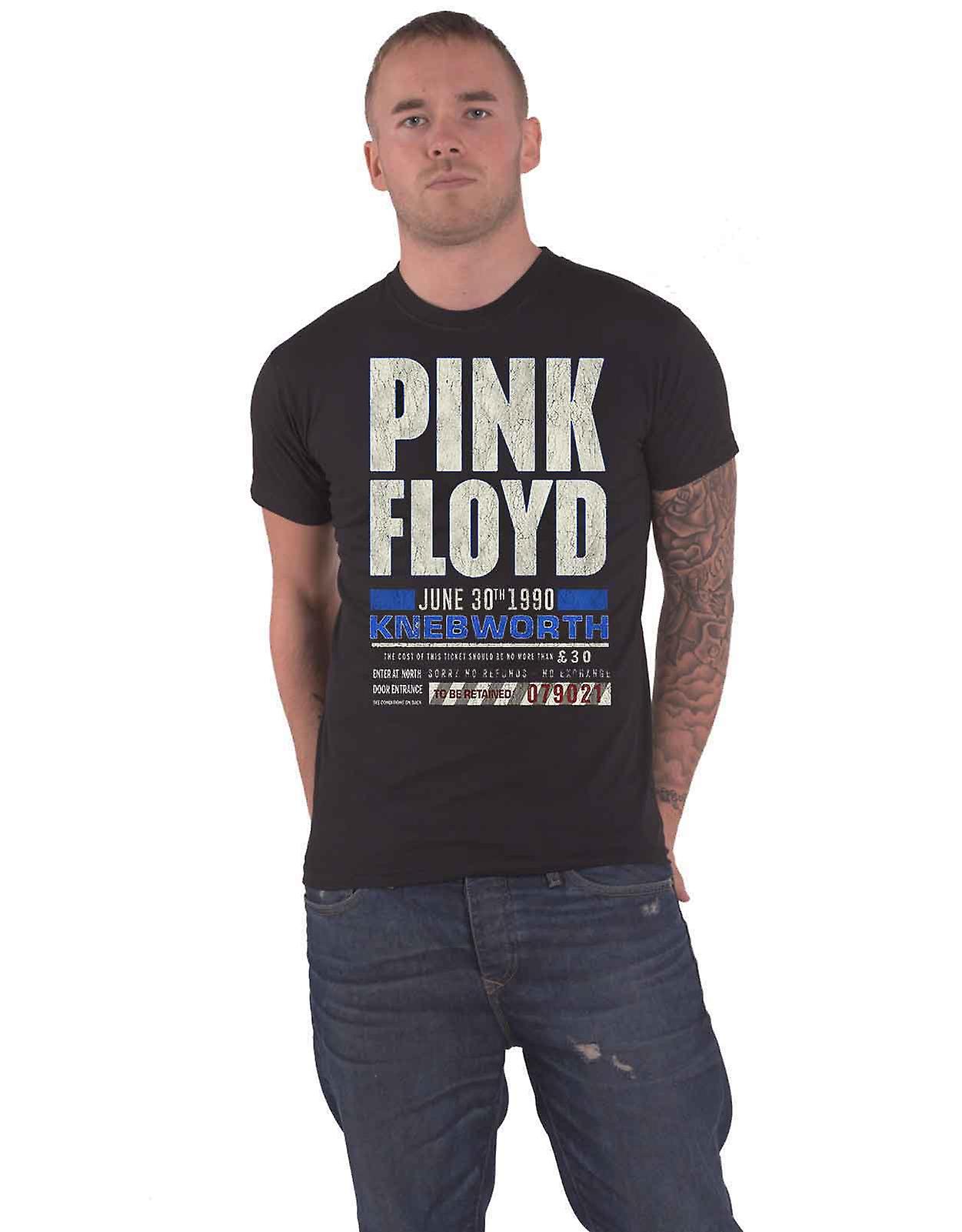 Pink Floyd Knebworth 1990 Ticket T Shirt