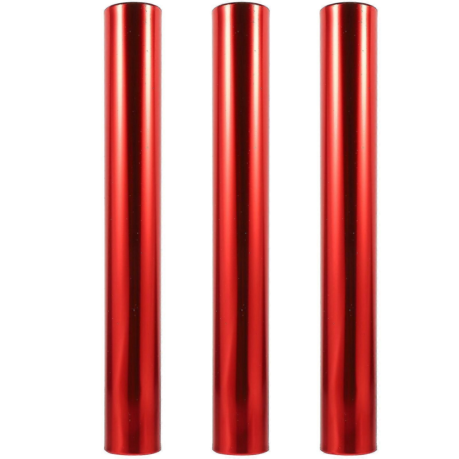3pcs Relay Baton Track Baton Field Race Batons Running Baton For School Field Race