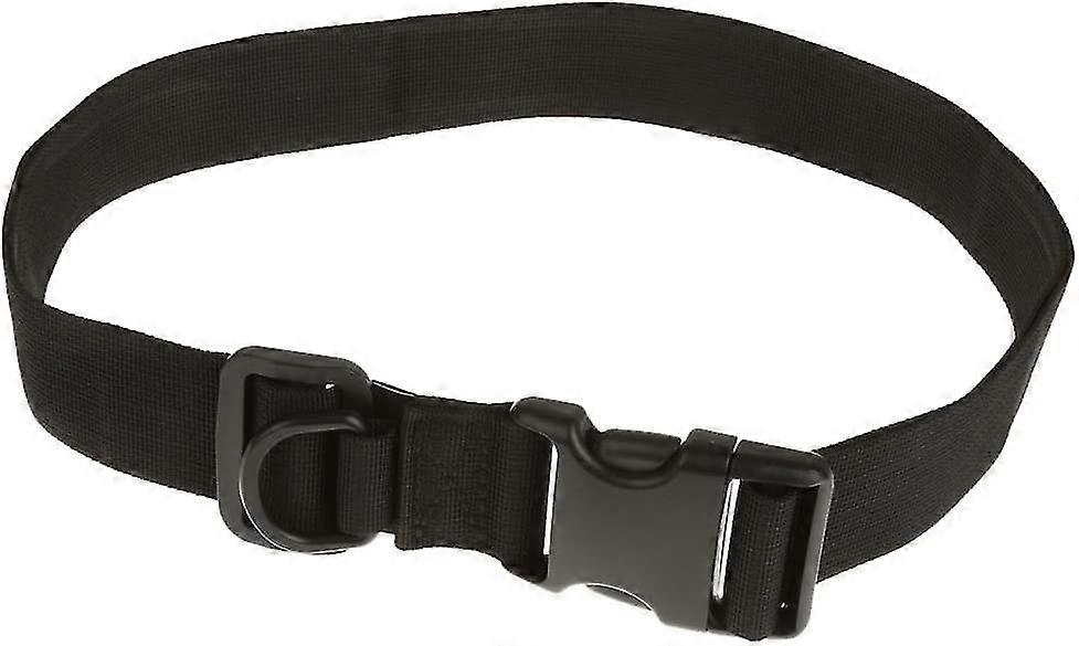 男性用ベルトキャンプハイキングタクティカルレスキューミリタリーストラップ-ワンサイズ、ブラック