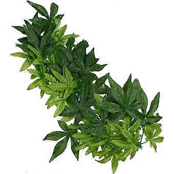 Fausses plantes reptile avec ventouse rotin vigne plante artificielle pour animaux de compagnie geckos lézards serpent habitat fournitures de décoration