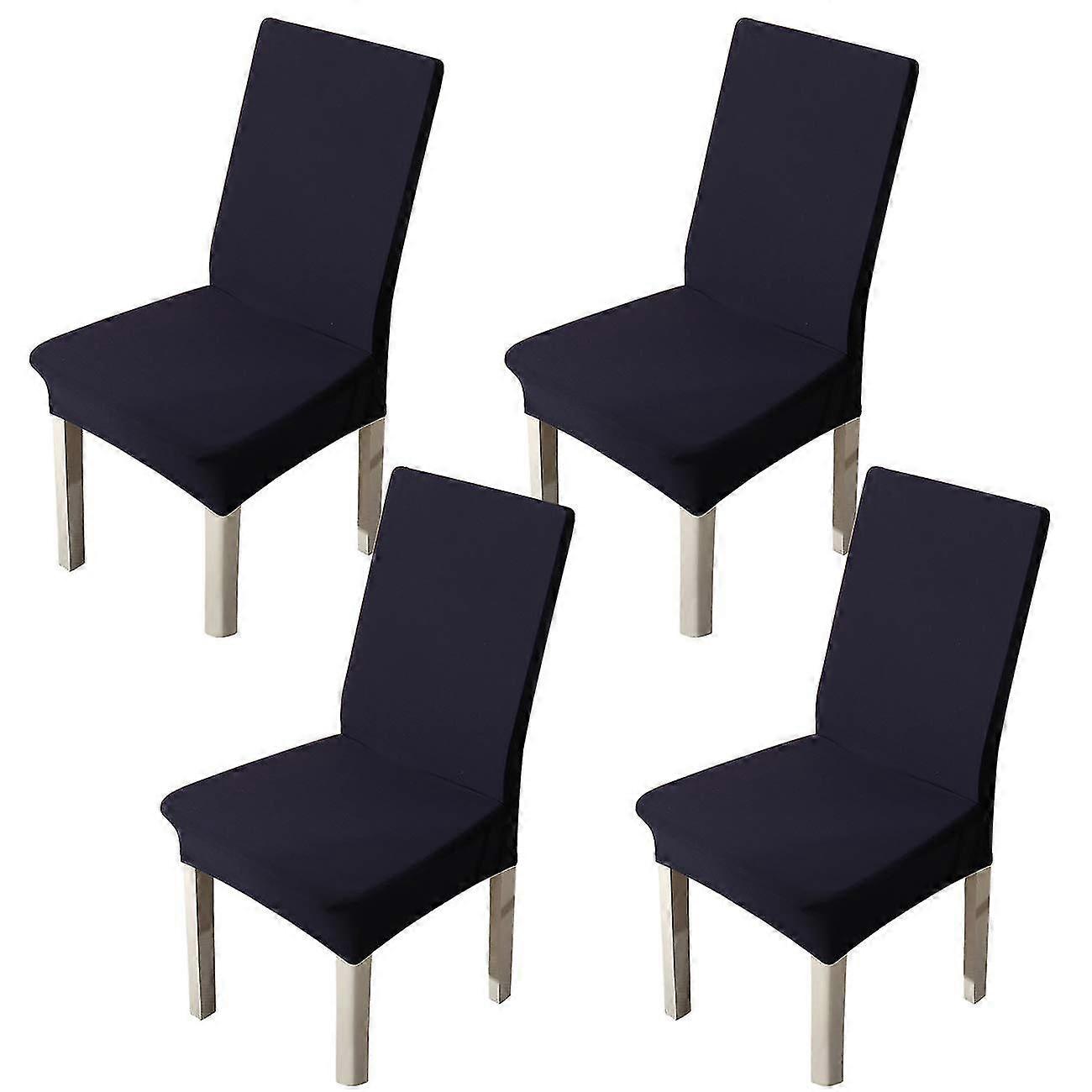4pcs chair protector slipcovers stretch removable washable
