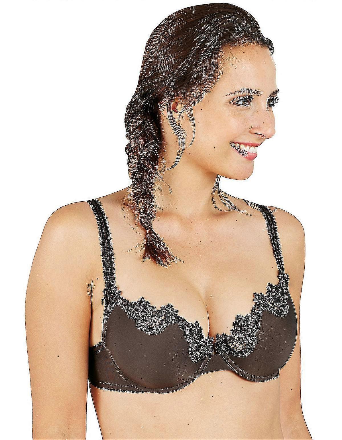 81103-4-170 Women'S Brown Solid Colour Underwired Padded Bra