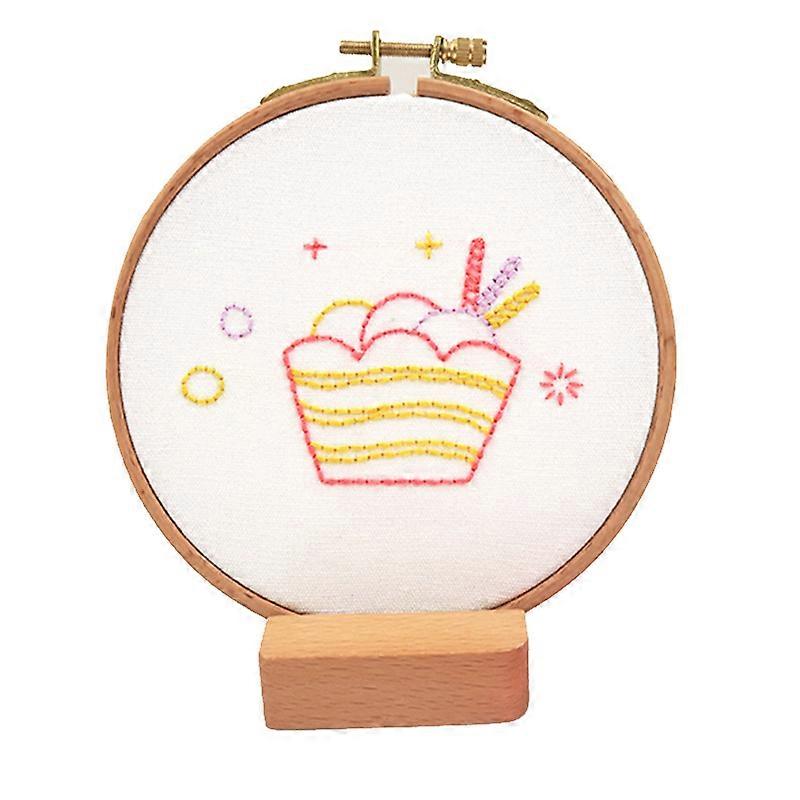 Barn Broderi Stater Kit Barn Diy 5 "