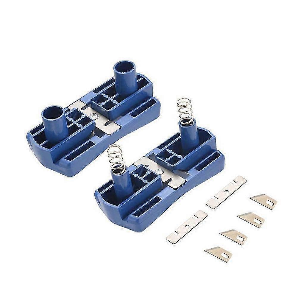 Edge Banding Trimmer, Mini Plastic Manual Edge Trimming, Wood Veneer Double Edge Band Cutter, Hand
