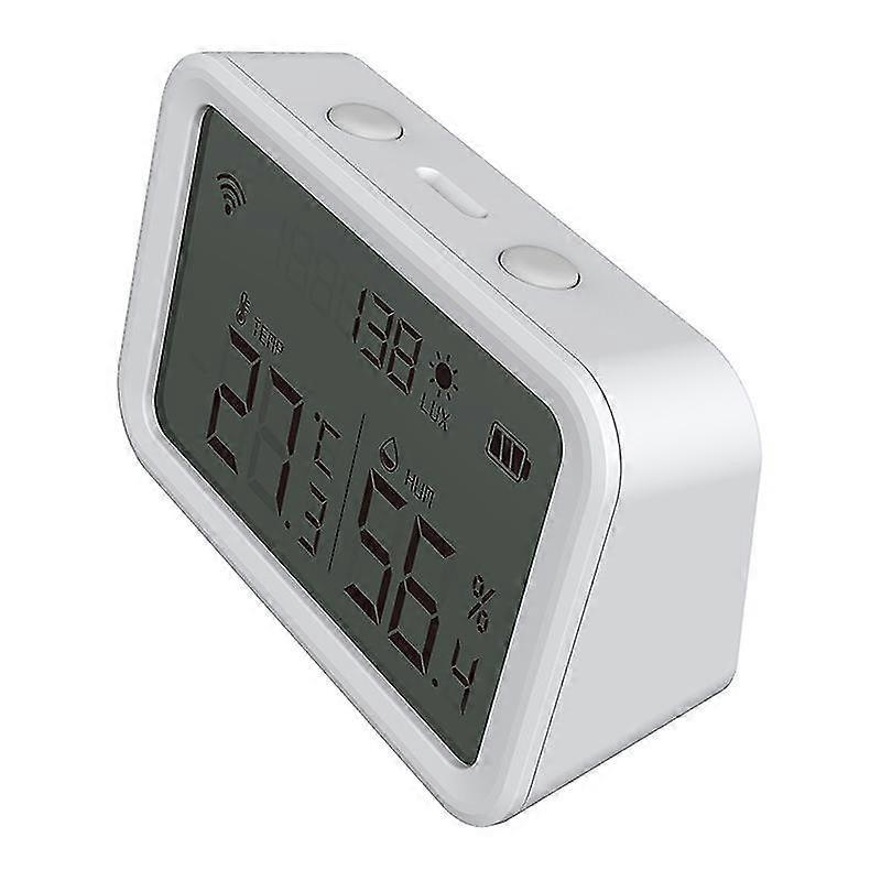 NEO NAS-TH02B Sensor Tuya ZigBee Smart Temperature and Humidity Detector with Luminous Intensity Det