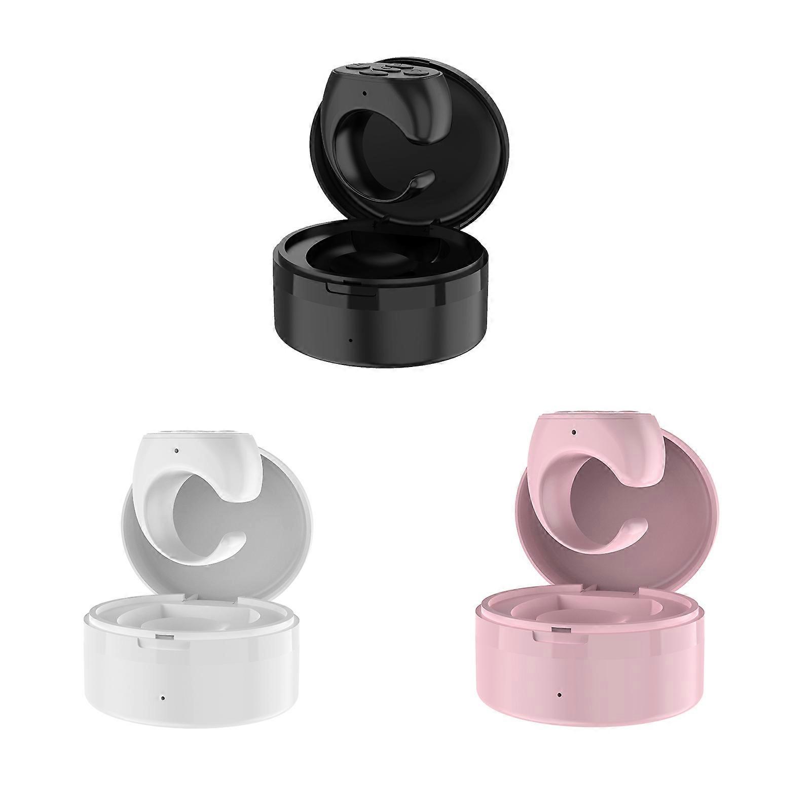 New Fingertip Bluetooth Remote Control, Wireless Page Turner With Charging Case Compatible With Iphone Android Ipad Cell Phone