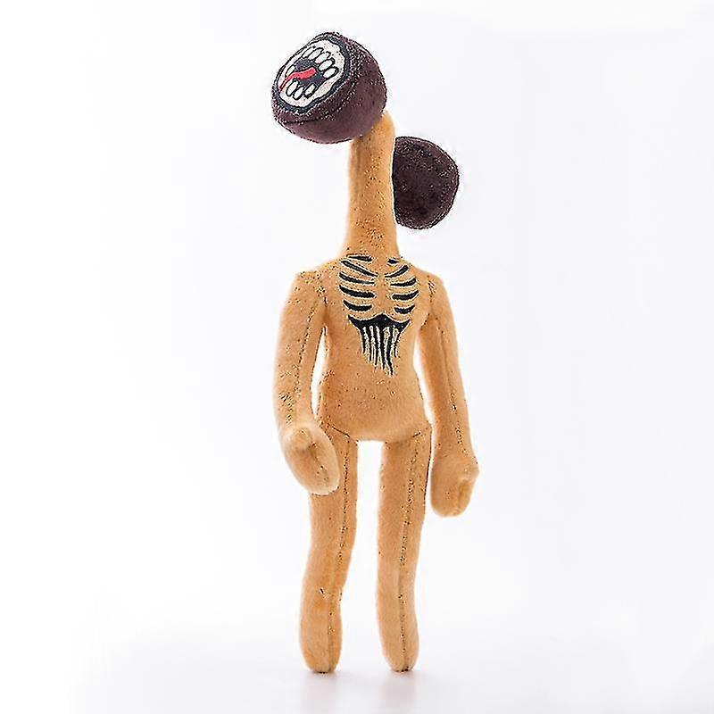 アニメサイレンヘッドぬいぐるみ、ホラーブラックカートゥーントイ-