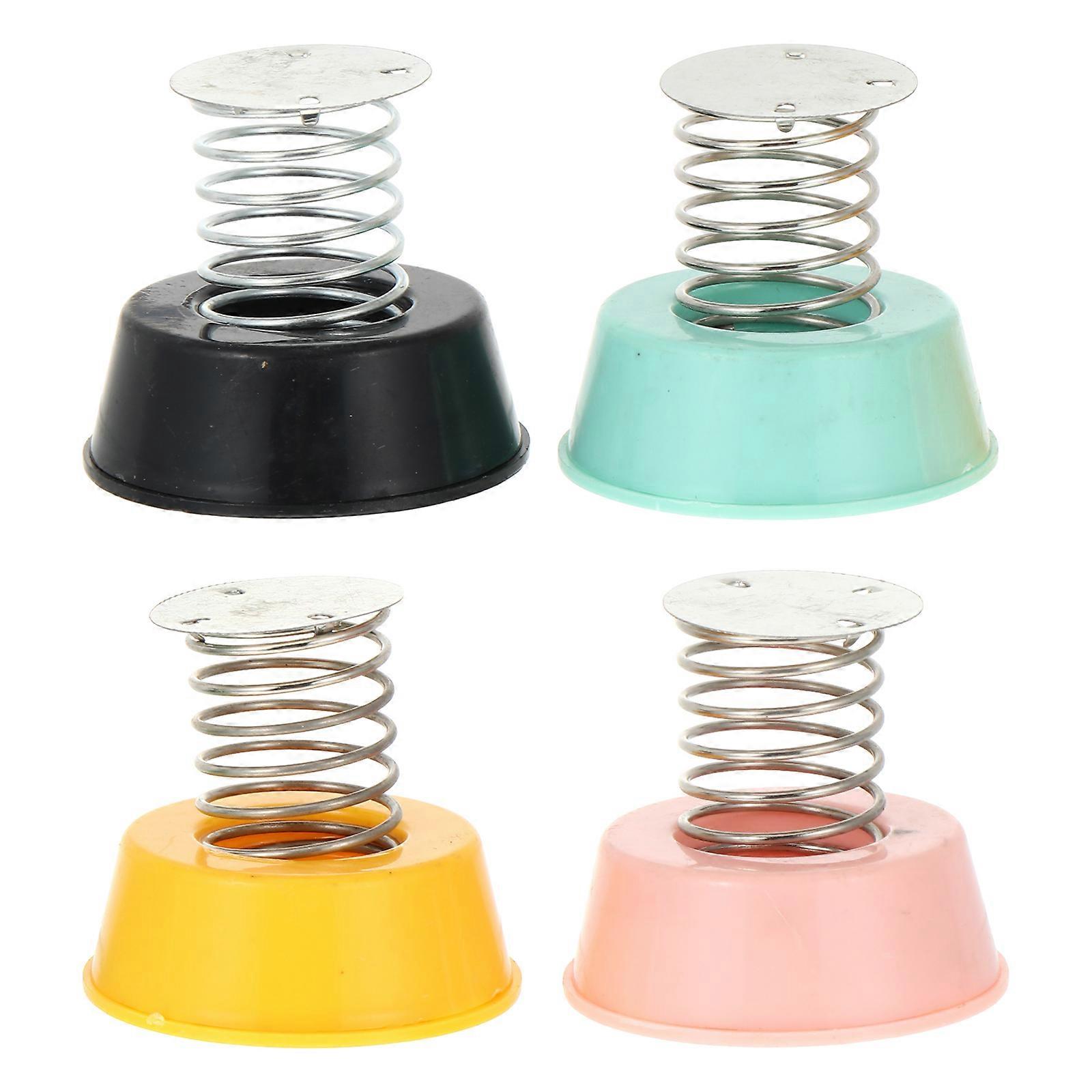 4PCS Secouer La Tête De Poupée Base De Ressort Professionnelle De Poupée Premium Base De Ressort