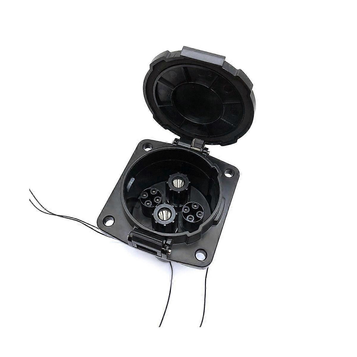 EV Charger Connector CHADEMO Socket 200A EVSE CHAdeMo Inlet Socket for Japanese Electric DC Adapter