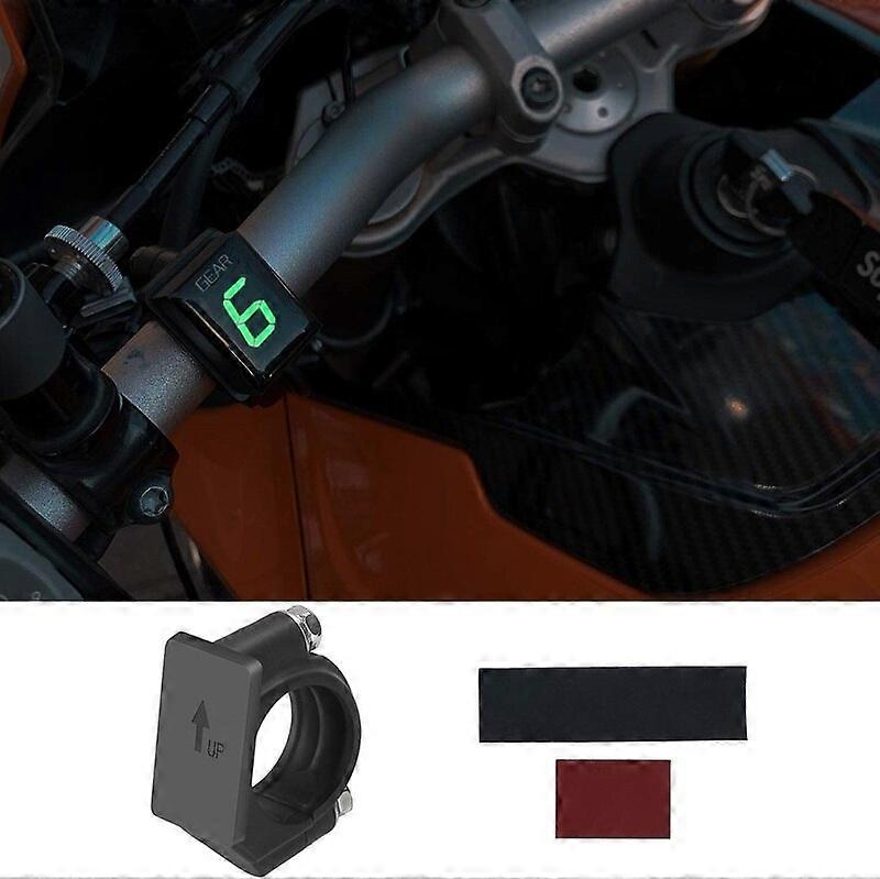 Motorcycle Gear Indicator Holder Speed Display Bracket fit 22mm-26mm for Honda Yamaha Kawasaki Ducati Motorcycle Knee & Shin Guards