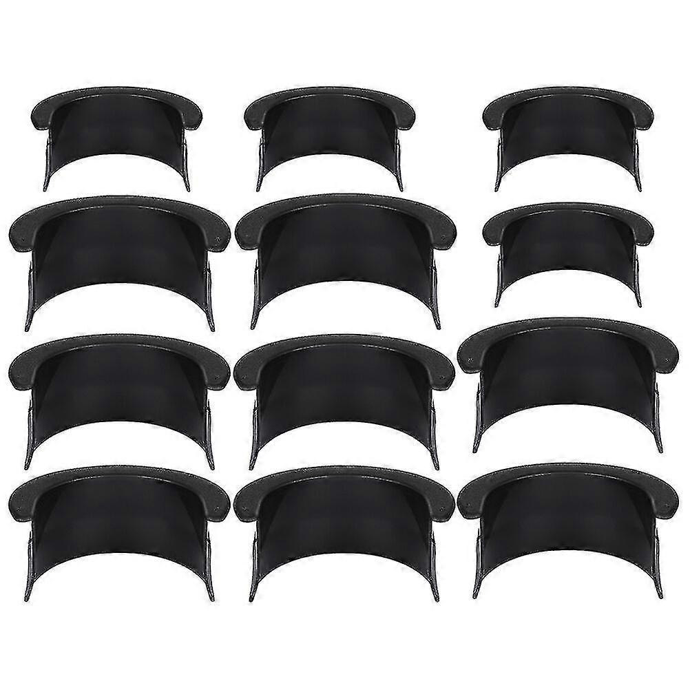 12pcs Replaceable Billiard Liner Small Pool Table Liner Plastic Billiard Pocket Liner