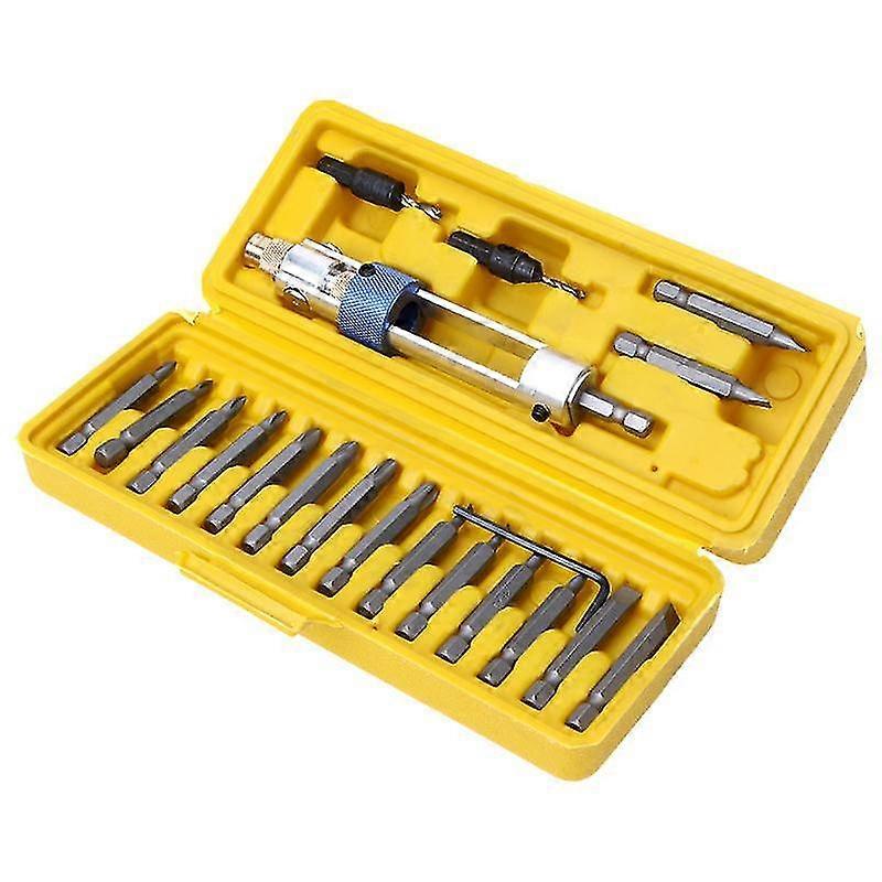 20pcs Driver Screwdriver Sets With Ink Bits Allen Wrench