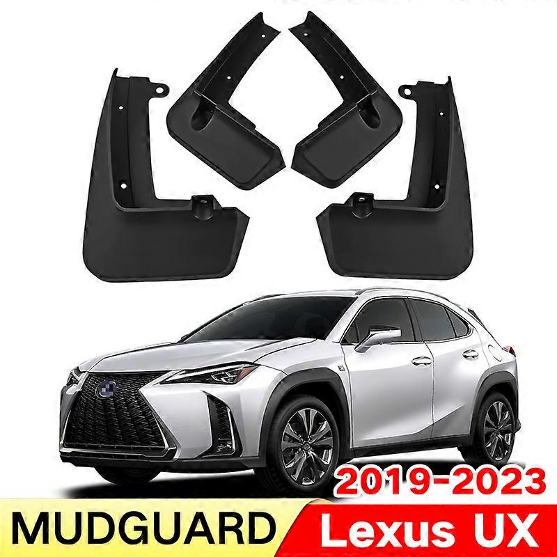 Mud Flaps For Lexus UX UX200 UX250h HYBRID 2019-2023 2022 Splash Guards Fender MudFlaps Front Rear Mudguards Car Accessories