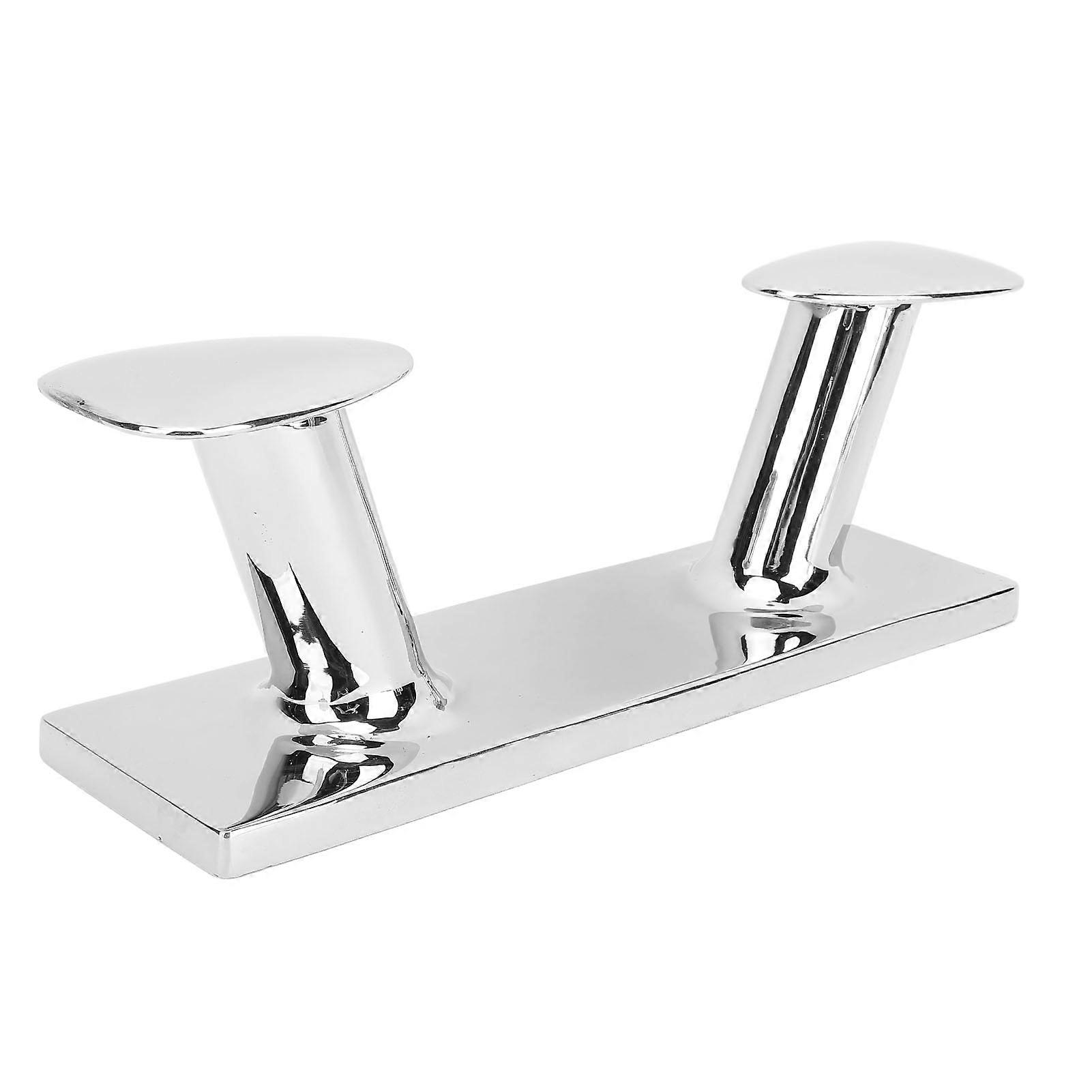 Båtpullert 12 tommers 316 rustfritt stål rustforebyggende marine kloss for bryggedekk 