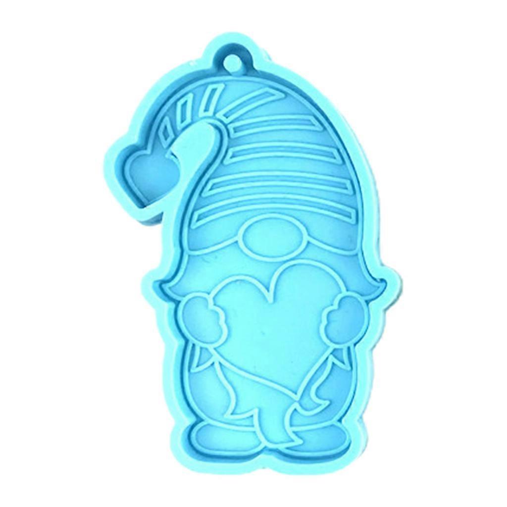 Resin Mold Silicone Mould Dwarfs Valentine's Day Keychain Keyring Resin Mold